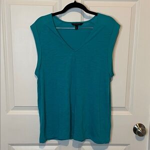 Banana Republic Turquoise Muscle Tee